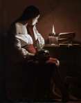 Georges de La Tour - The Magdalen with the Smoking Flame